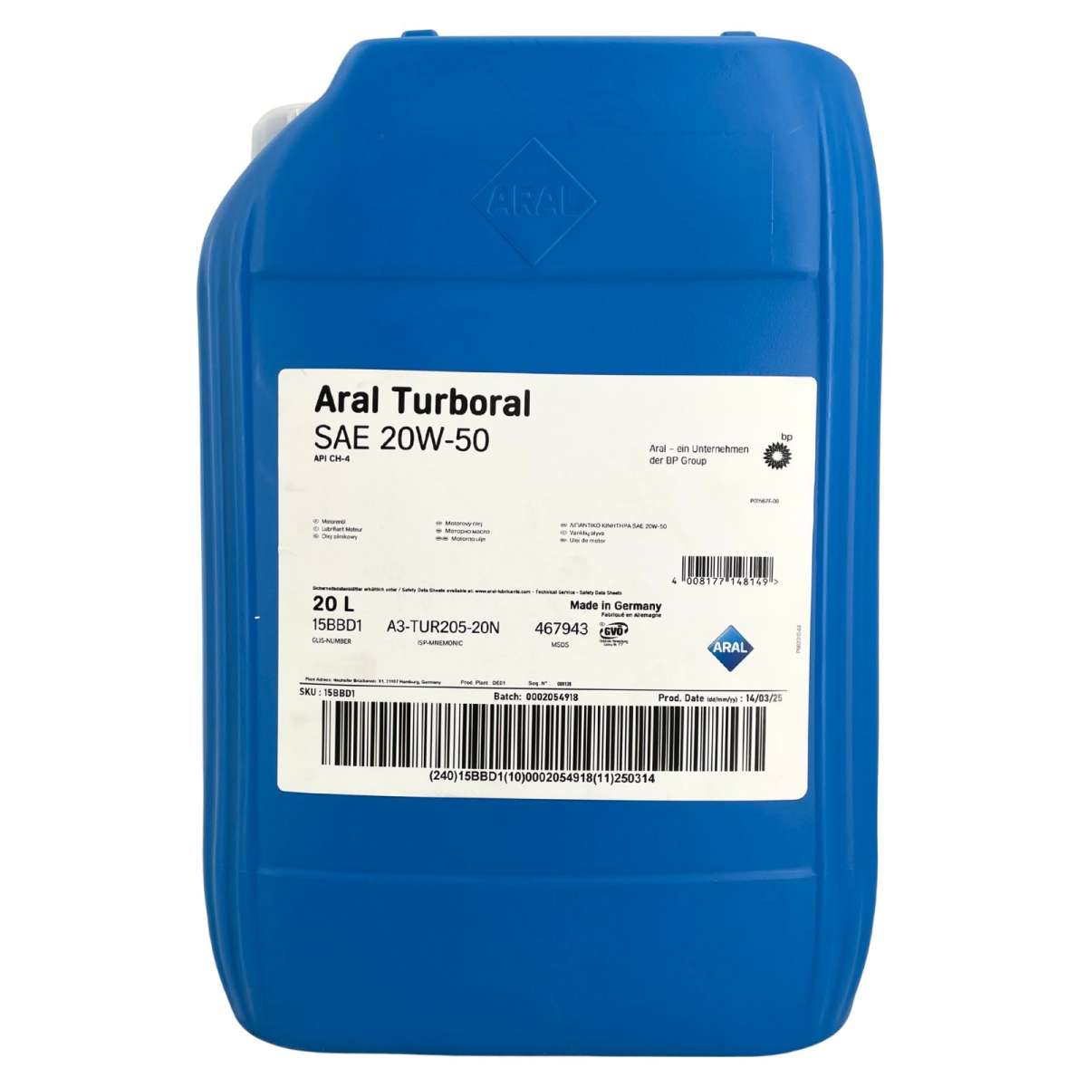 Aral Turboral 20W50