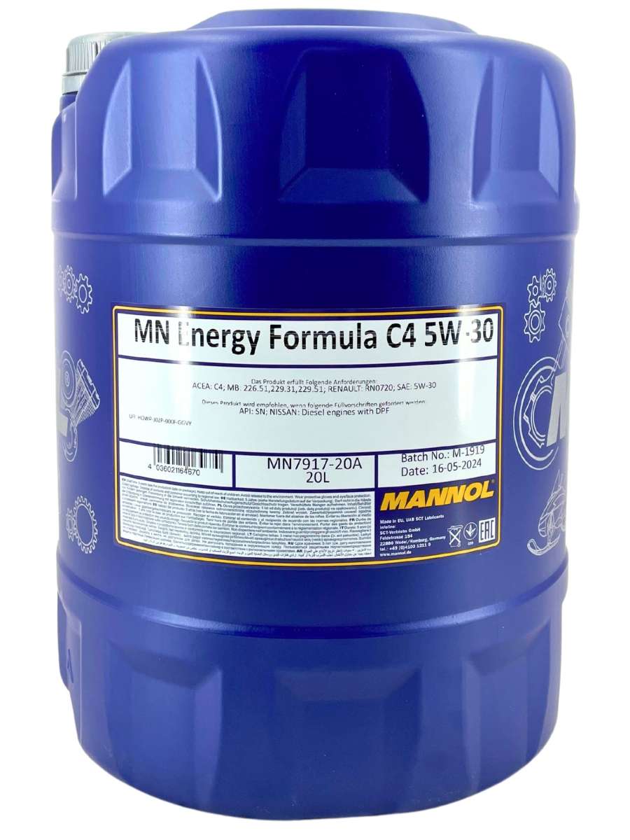 MANNOL 7917 Energy Formula C4 5W30