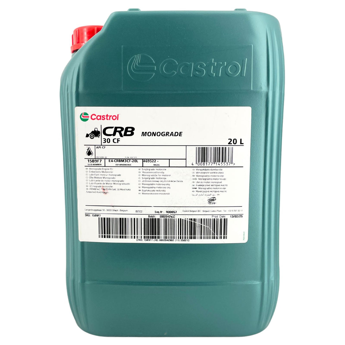 Castrol CRB Monograde 30 CF – 20 litri