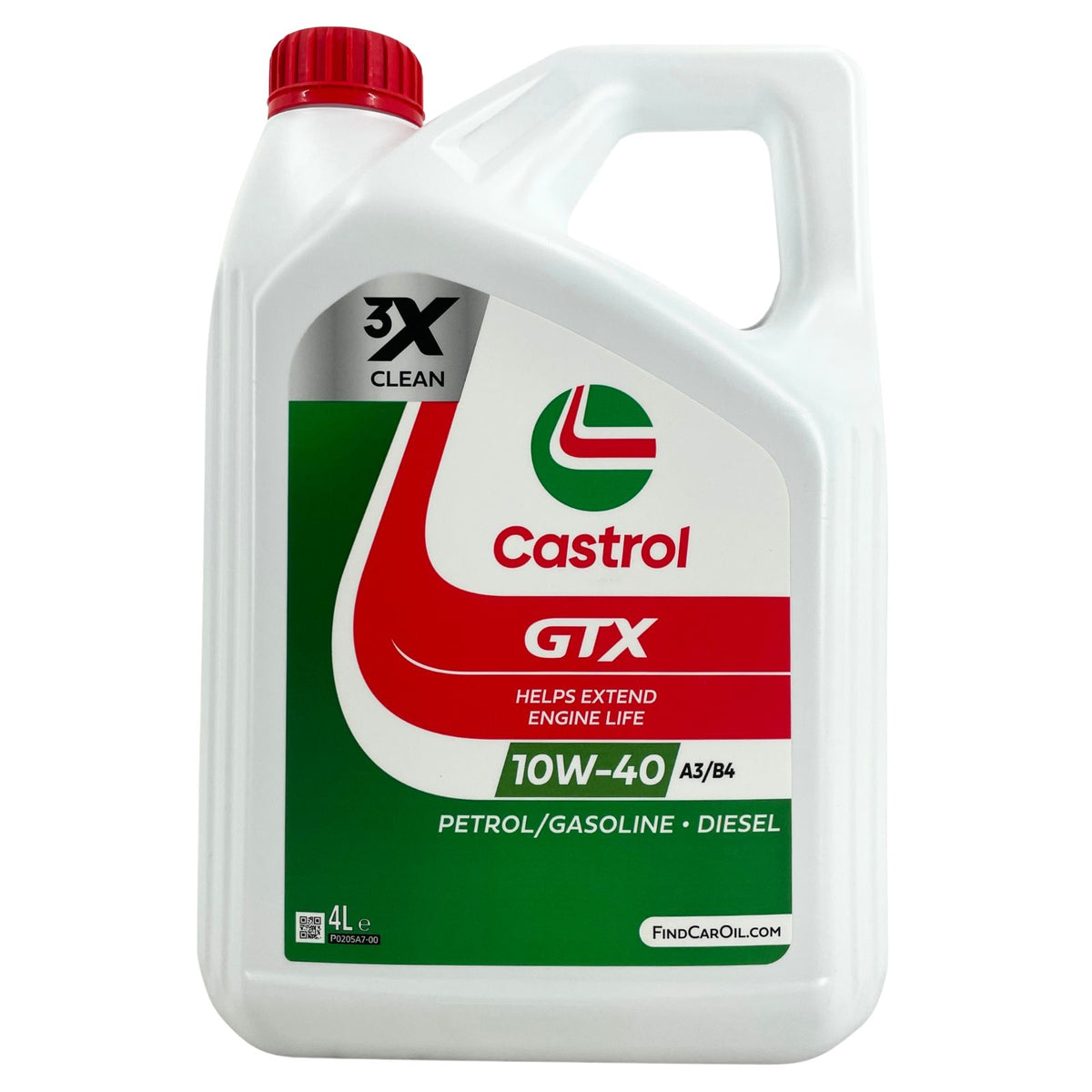 Castrol GTX 10W-40 A3/B4 – 4 litri