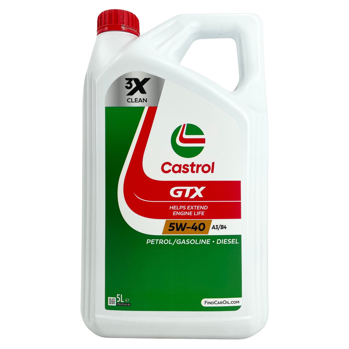 Castrol GTX 5W40 A3/B4 – 5 litri