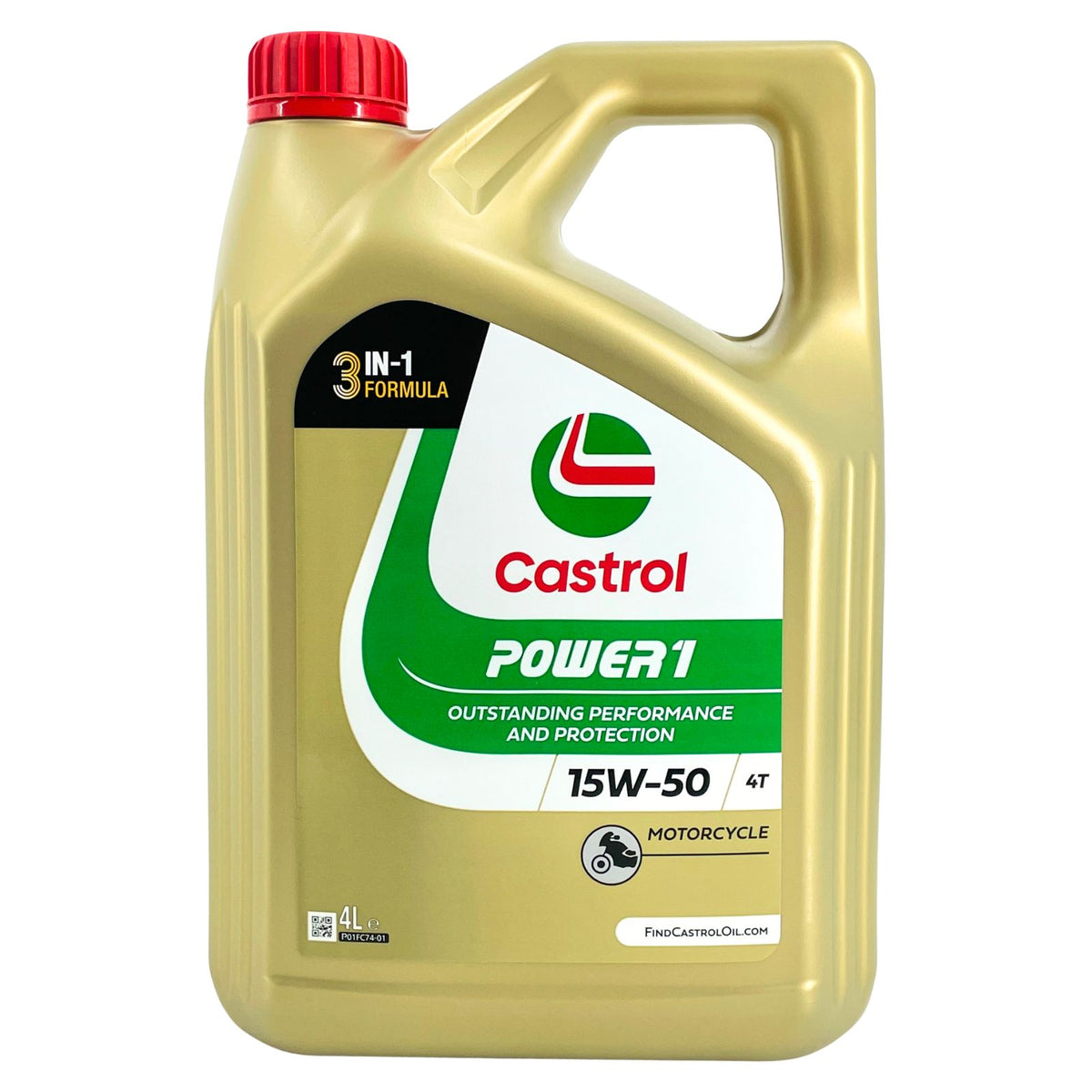 Castrol Power 1 4T 15W-50 – 4 litri