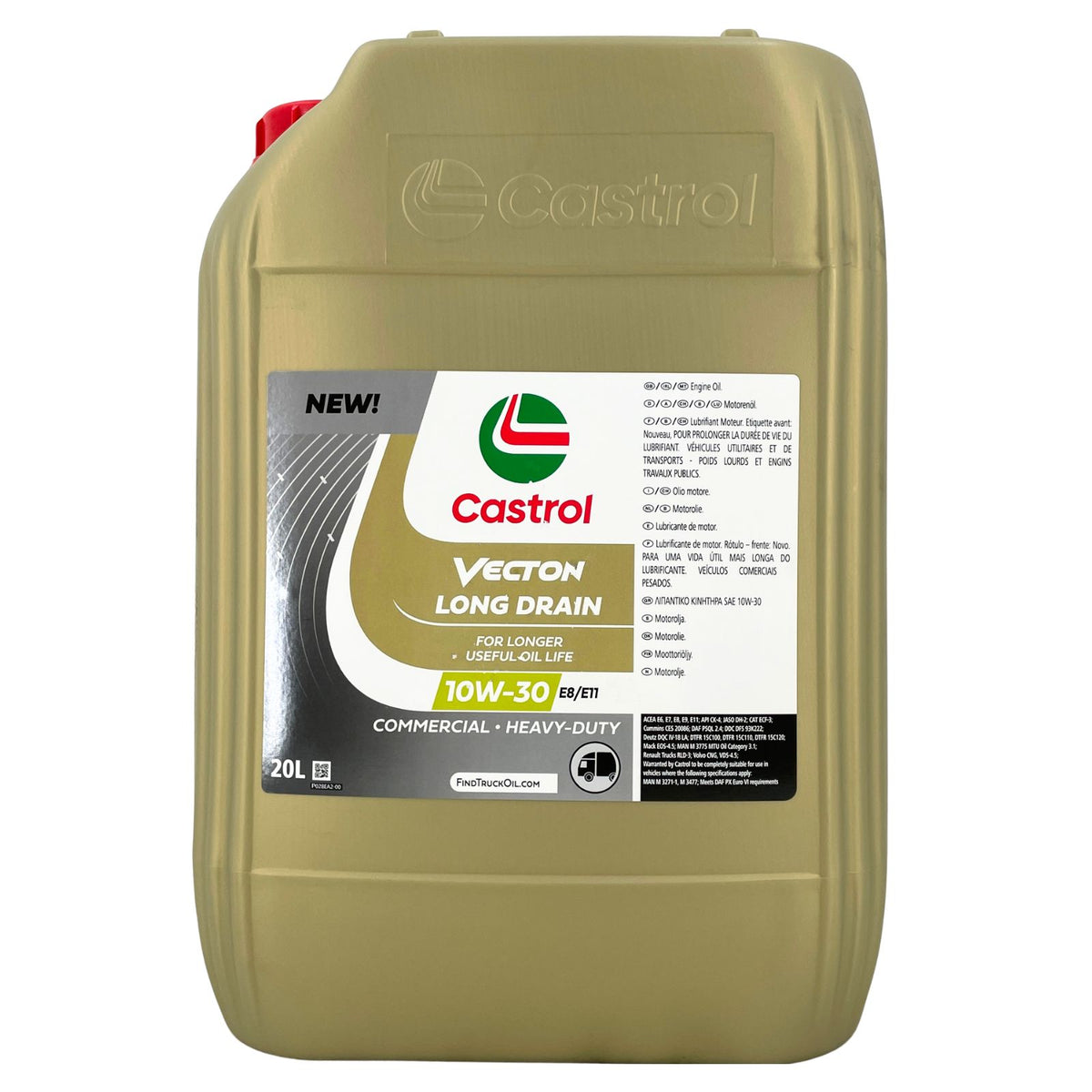 Castrol Vecton Long Drain 10W-30 E8/E11 – 20 litri