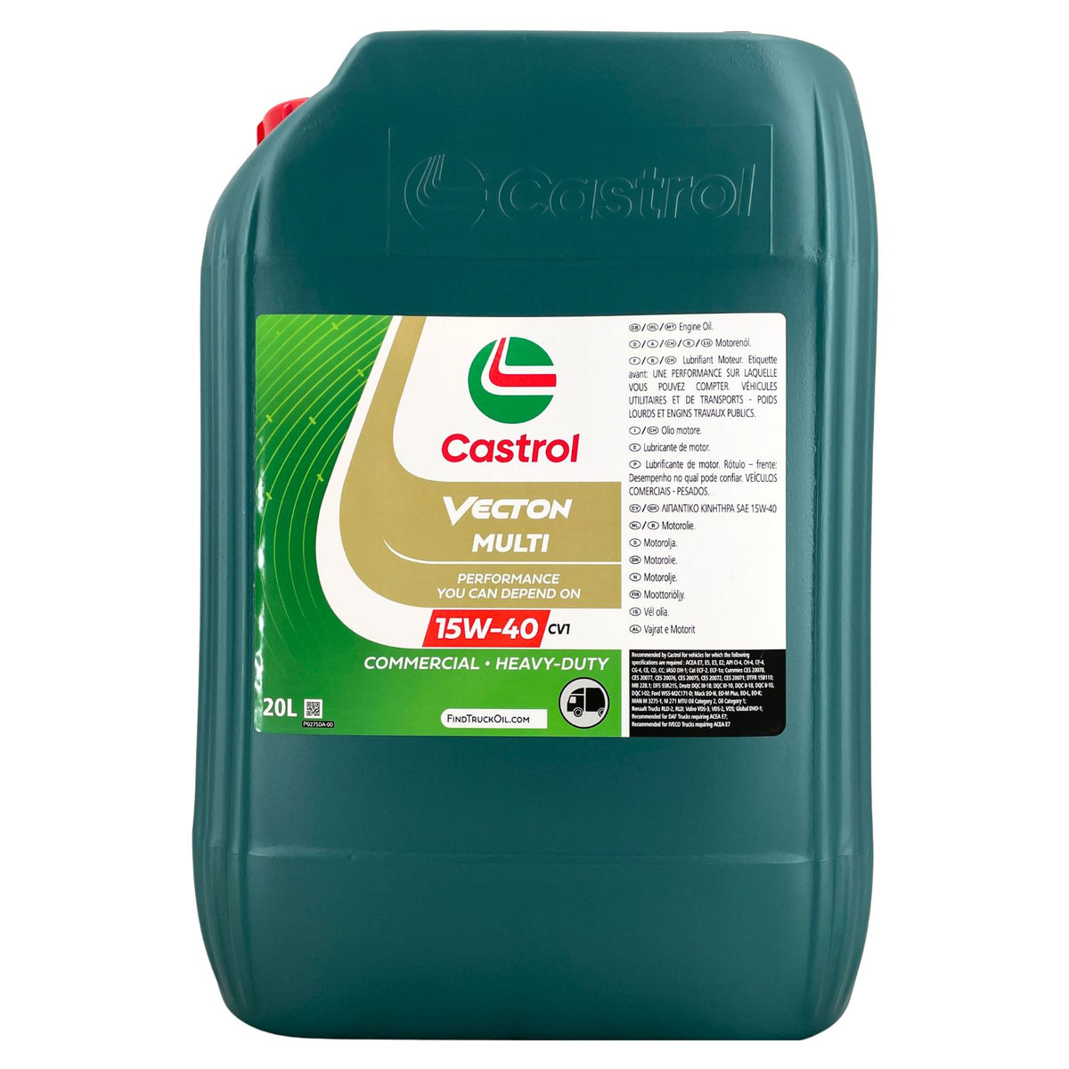 Castrol Vecton Multi 15W-40 CV1 – 20 litri