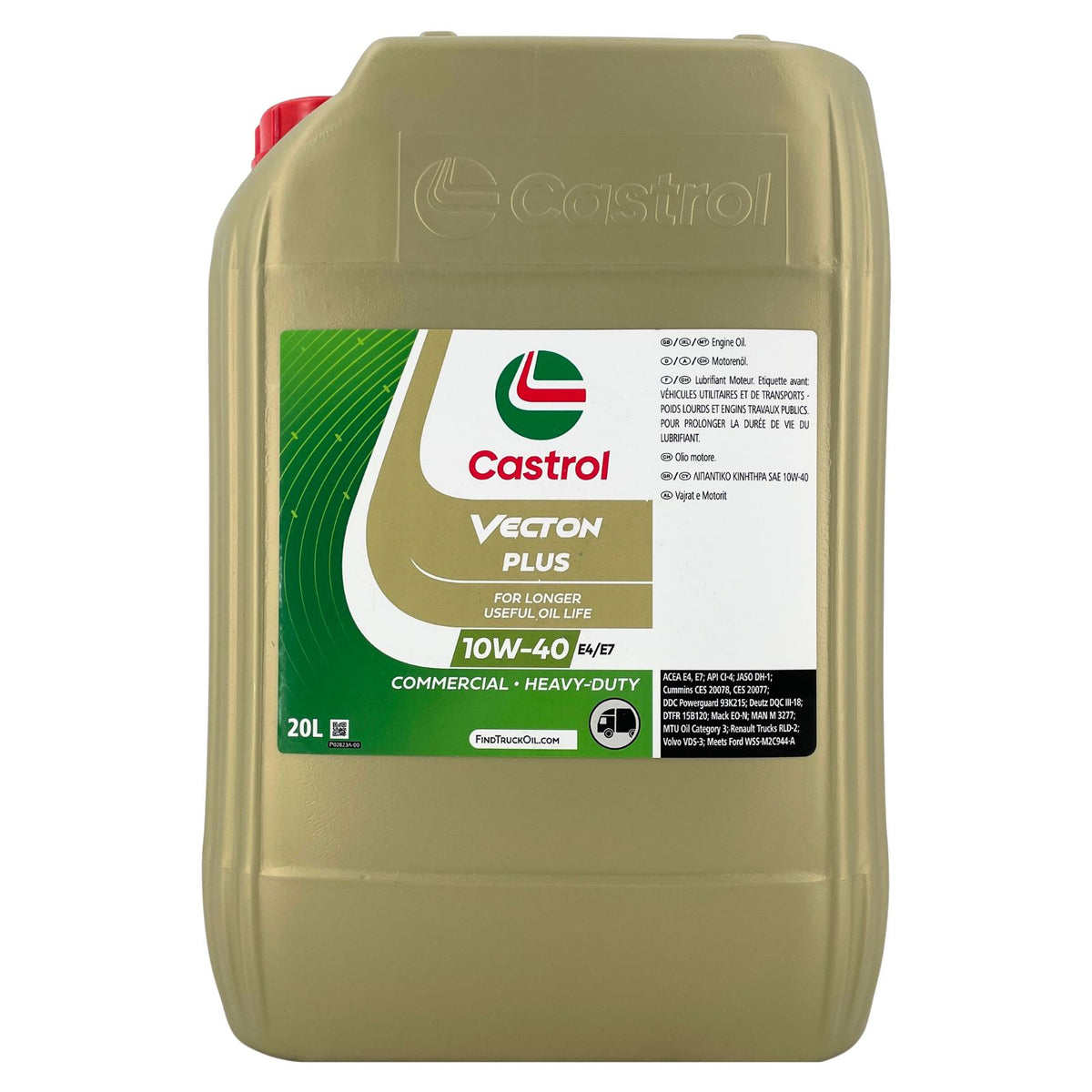 Castrol Vecton Plus 10W-40 E4/E7 – 20 litri