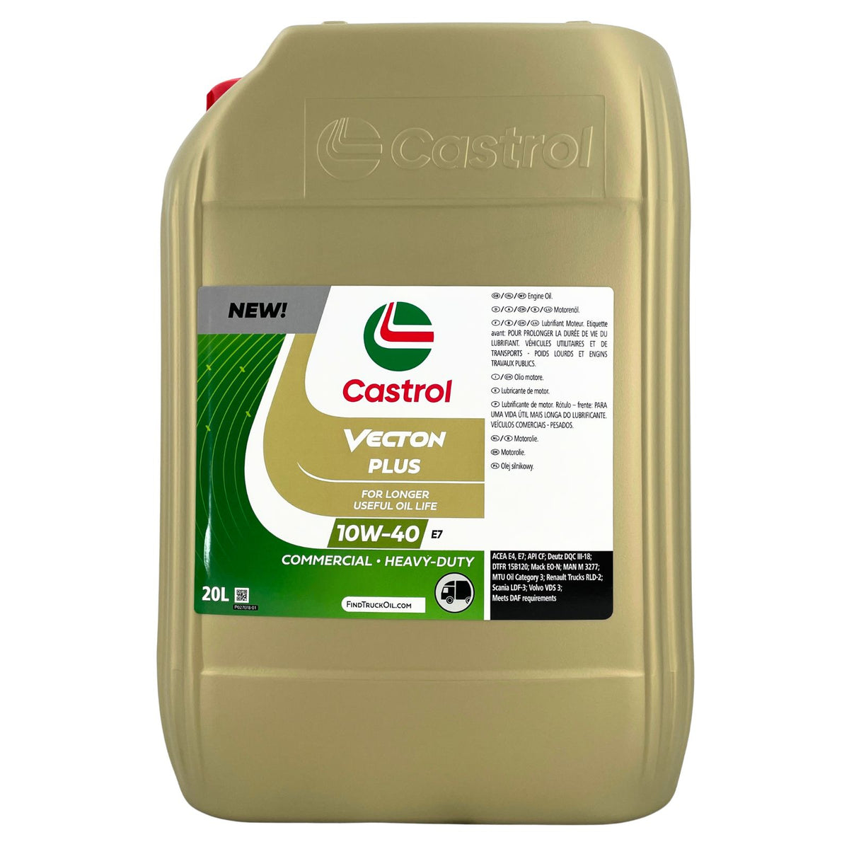 Castrol Vecton Plus 10W-40 E7 – 20 litri