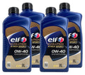 Elf Evolution R-Tech Sport 0W-40 – 4 × 1 litro