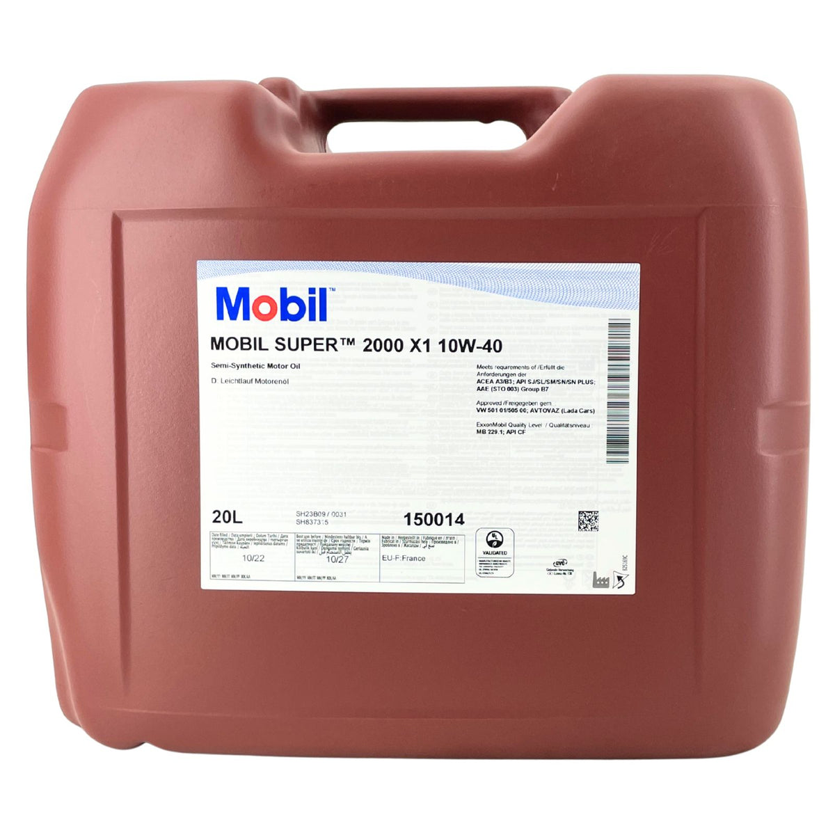 Mobil Super 2000 X1 10W40 – 20 litri