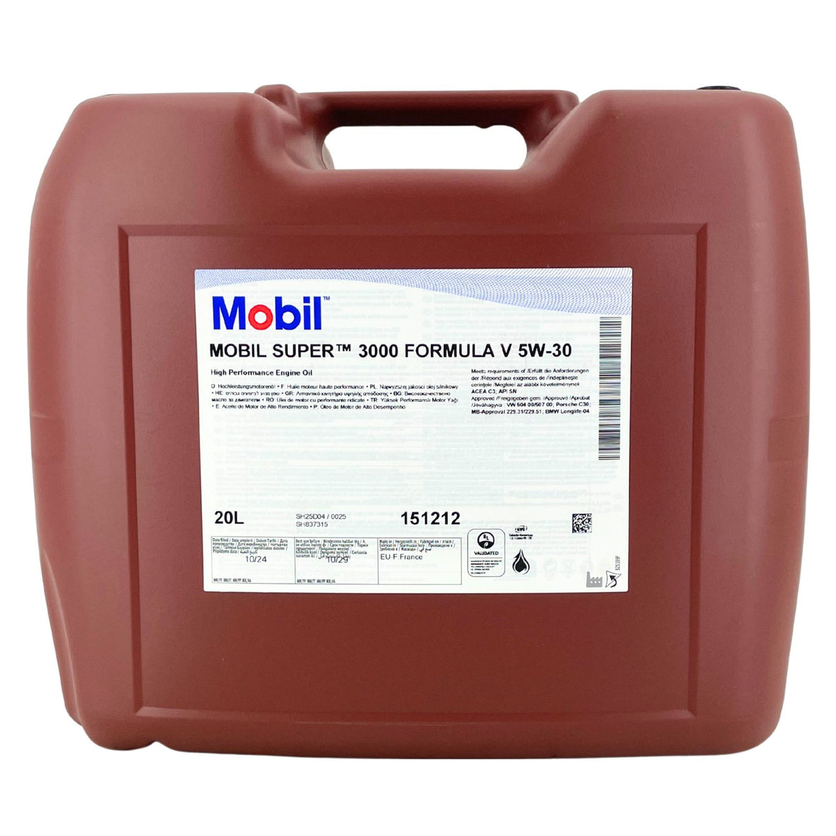 Mobil Super 3000 Formula V 5W30 – 20 litri