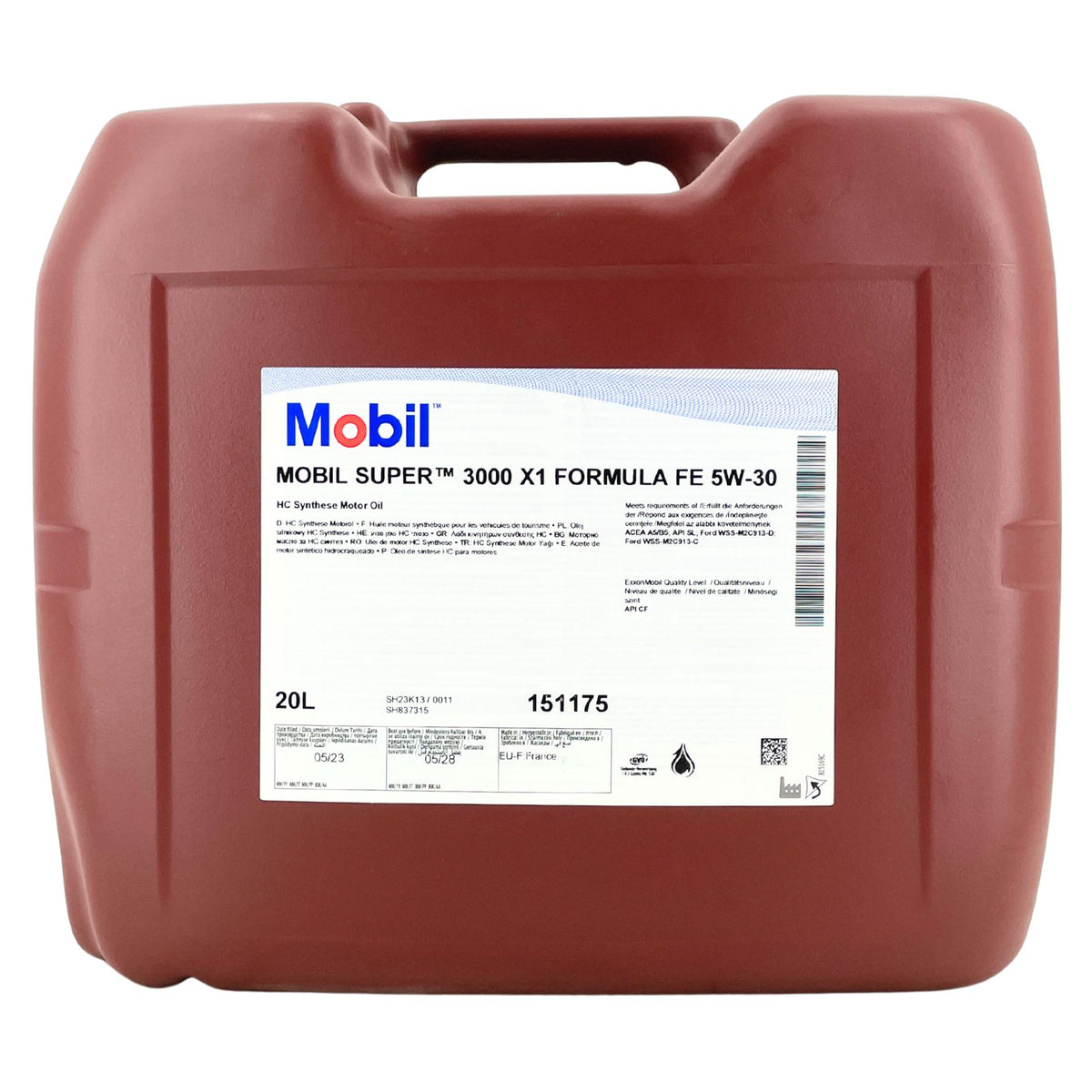 Mobil Super 3000 X1 Formula FE 5W30 – 20 litri