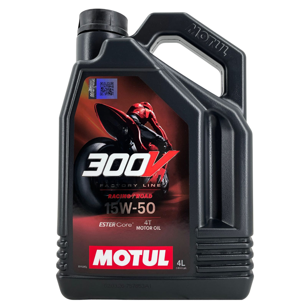 Motul 300V Factory Line Road Racing 15W-50 – 4 litri