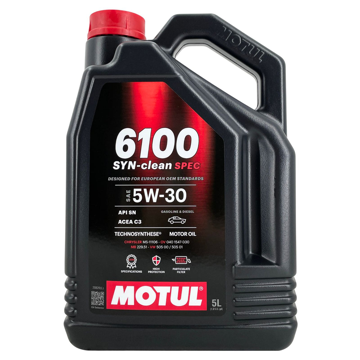 Motul 6100 SYN-clean SPEC 5W-30 – 5 litri