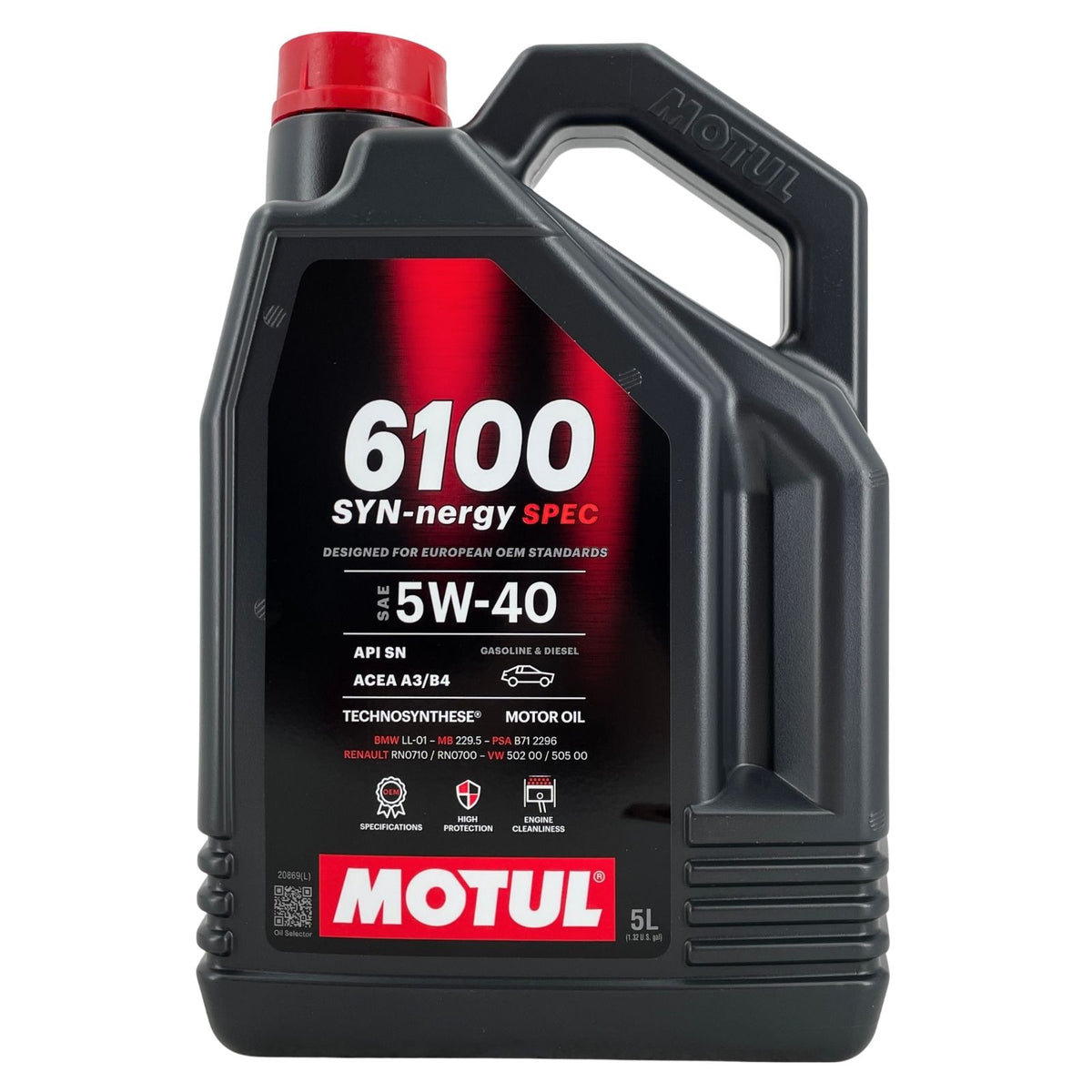 Motul 6100 SYN-nergy SPEC 5W-40 – 5 litri
