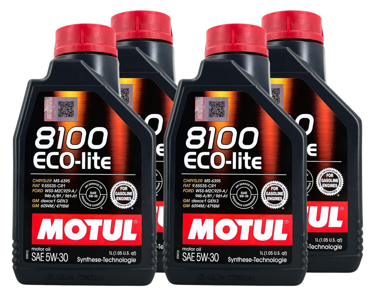 Motul 8100 Eco-lite 5W30 – 4 × 1 litro