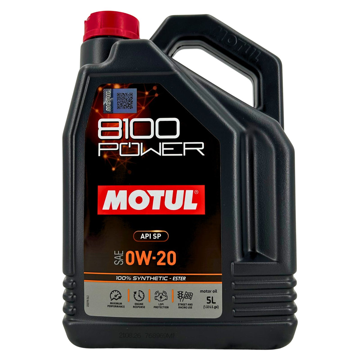 Motul 8100 Power 0W-20 – 5 litri