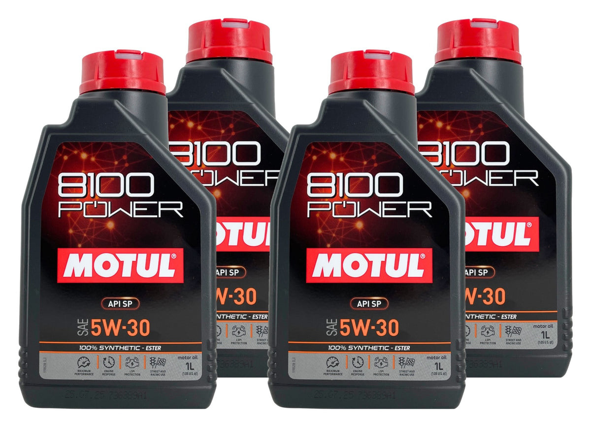 Motul 8100 Power 5W30 – 4 × 1 litro