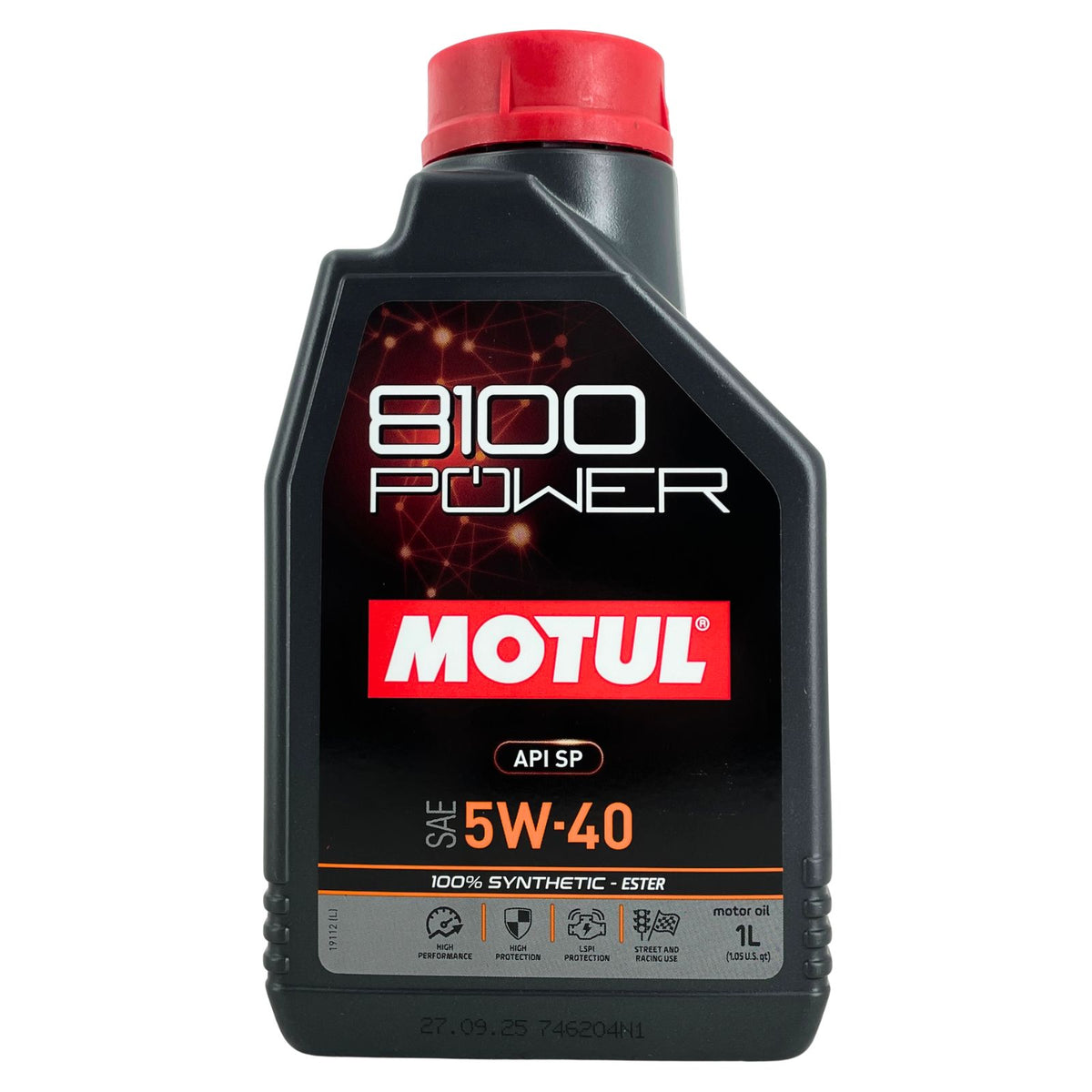 Motul 8100 Power 5W-40 – 4 × 1 litro
