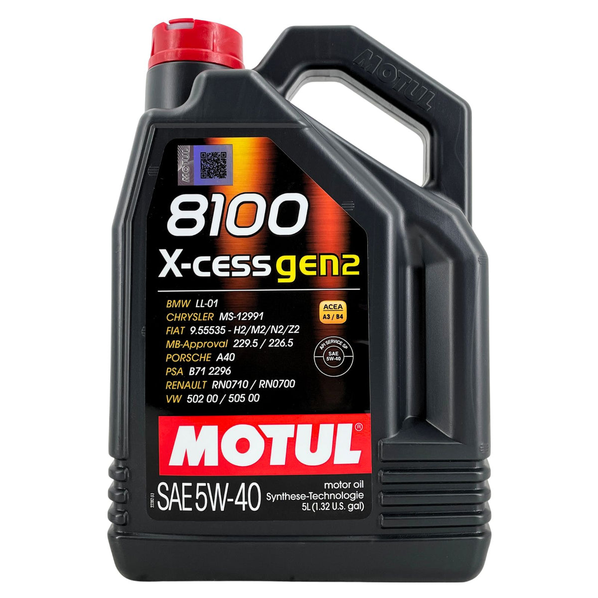 Motul 8100 X-cess GEN2 5W-40 – 5 litri