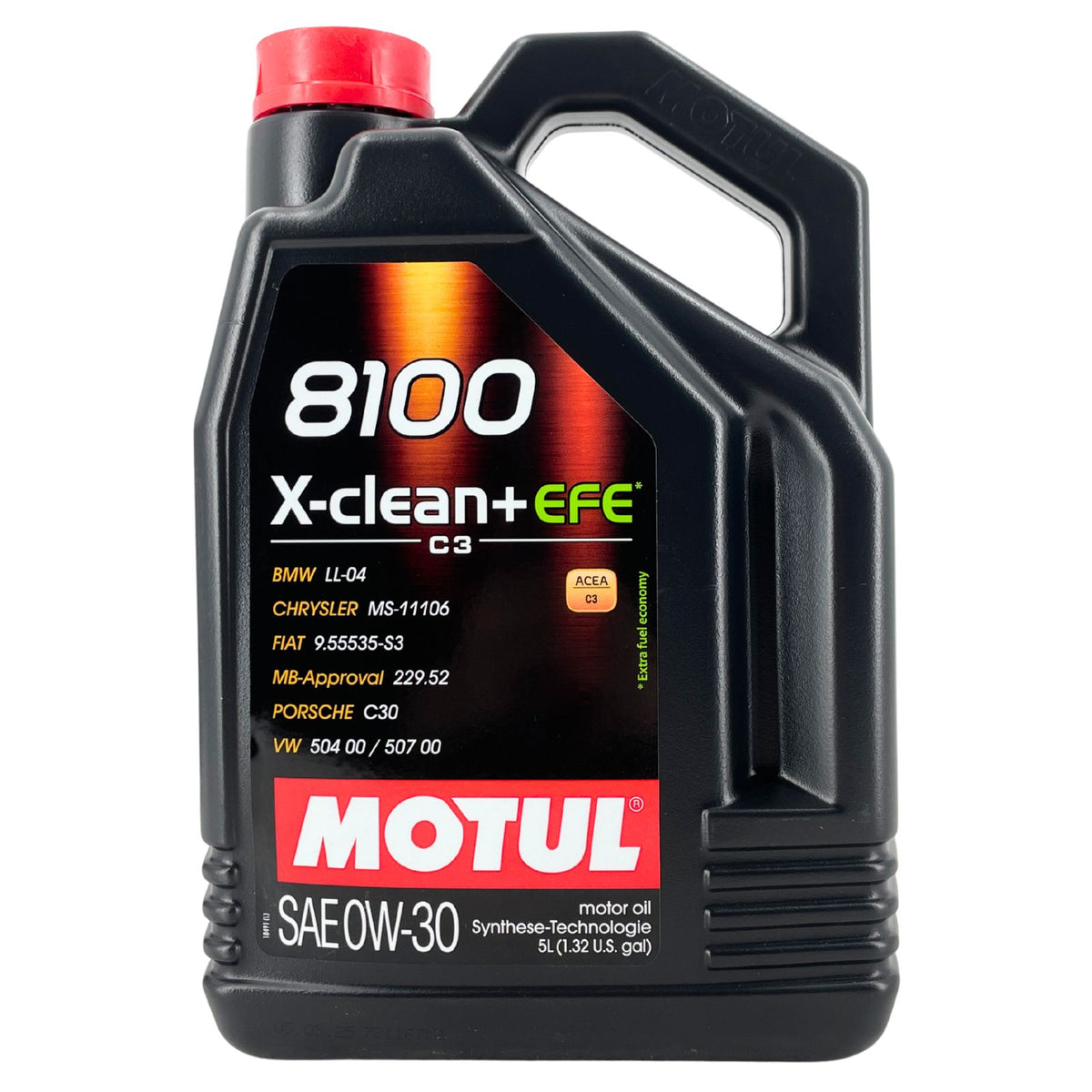 Motul 8100 X-Clean + EFE 0W-30 – 5 litri