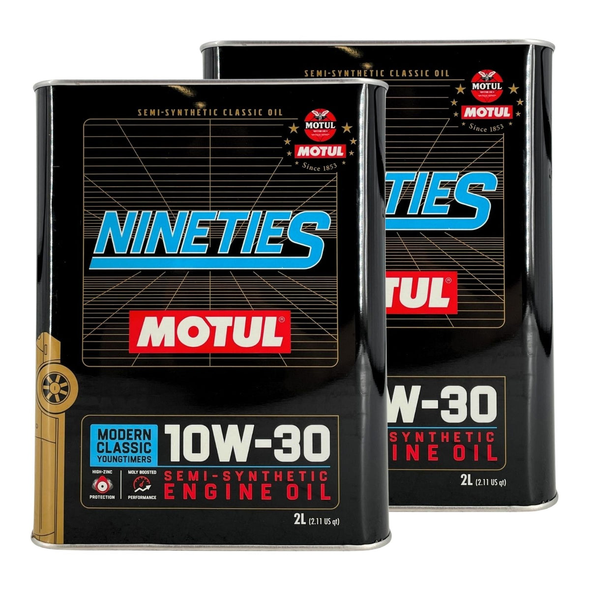 Motul Classic Nineties 10W-30 – 2 × 2 litri