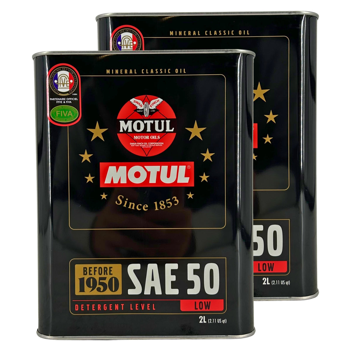 Motul Classic Oil SAE 50 – 2 × 2 litri