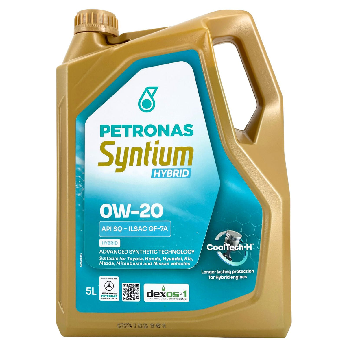 Petronas Syntium 7000 Hybrid 0W20 SP – 5 litri