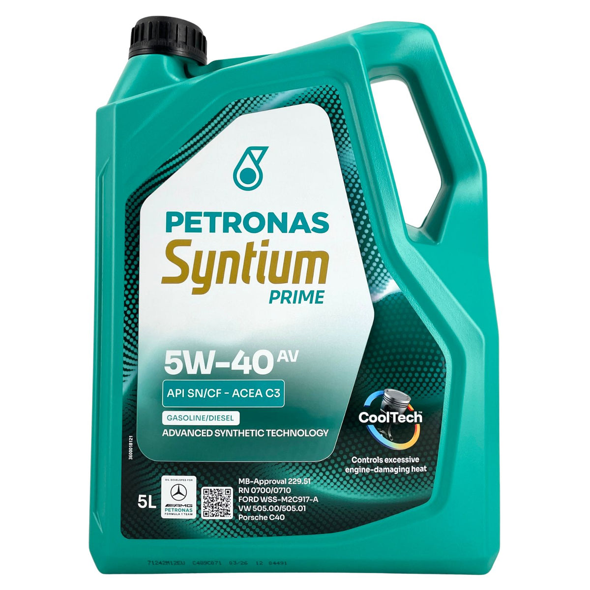Petronas Syntium Prime AV 5W40 – 5 litri