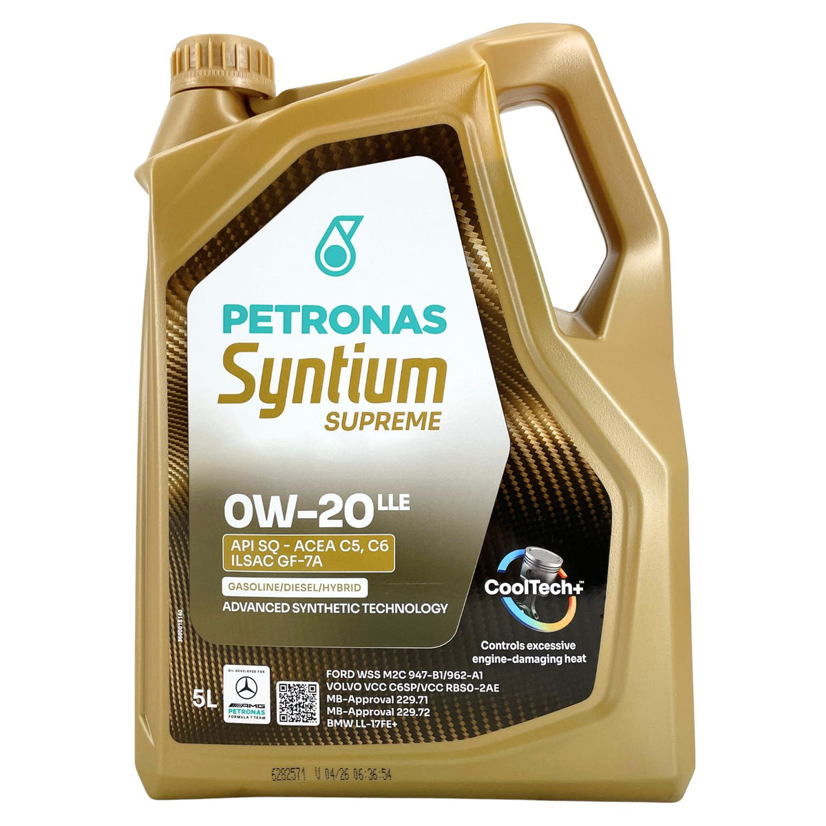 Petronas Syntium Supreme 0W20 LLE – 5 litri
