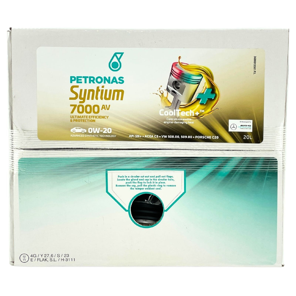 Petronas Syntium 7000 AV 0W20 – 20 litri
