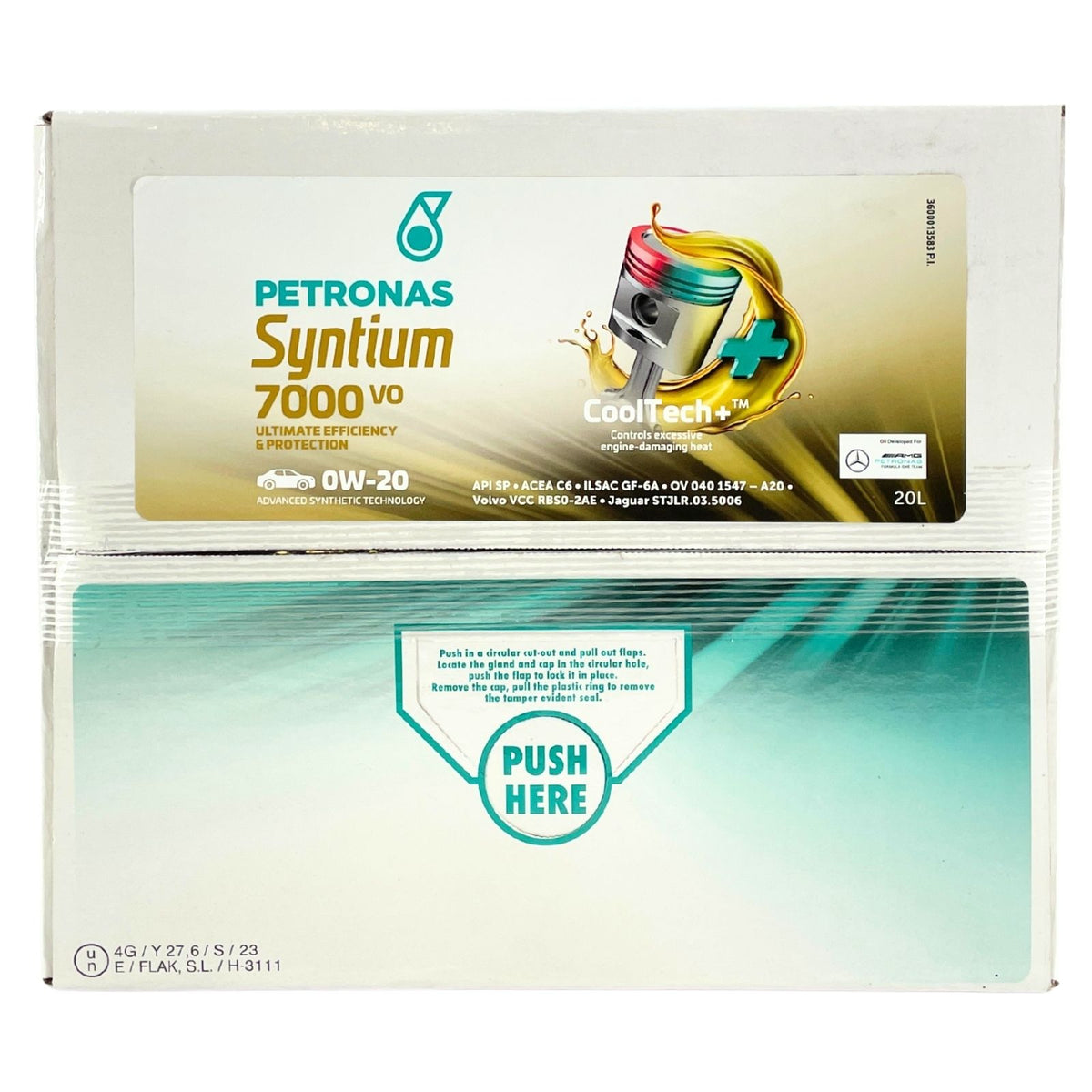 Petronas Syntium 7000 VO 0W20 – 20 litri