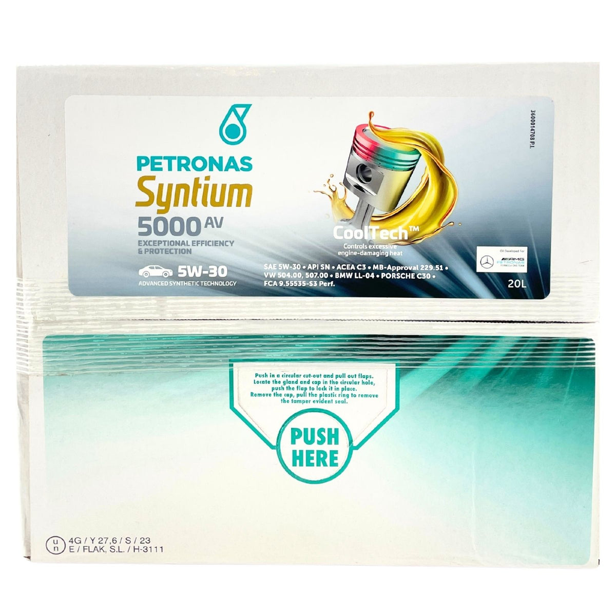Petronas Syntium 5000 AV 5W30 SN – 20 litri