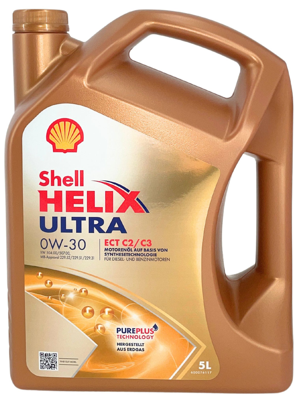 Shell Helix Ultra ECT C2 C3 0W30 – 5 litri