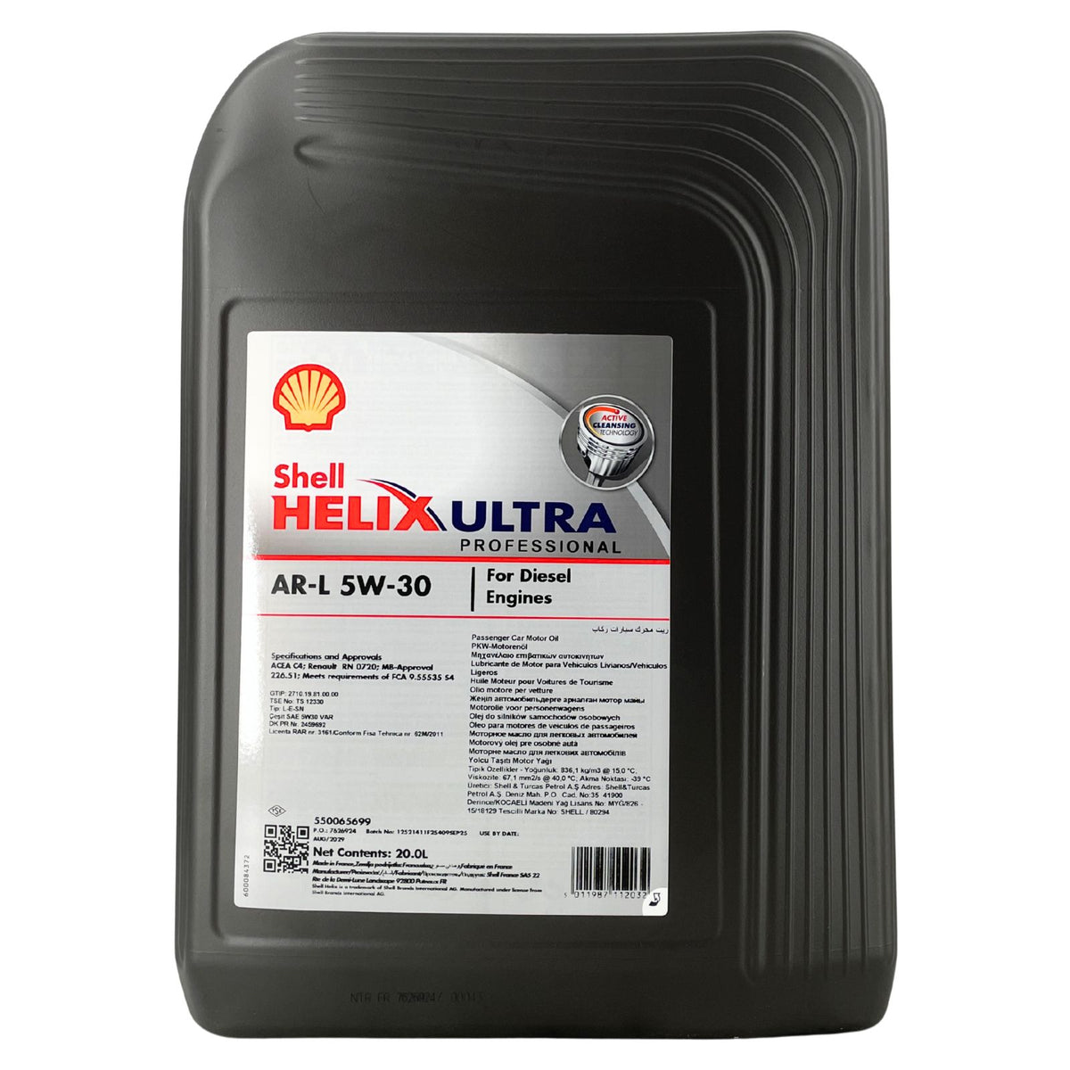 Shell Helix Ultra Professional AR-L 5W30 – 20 litri