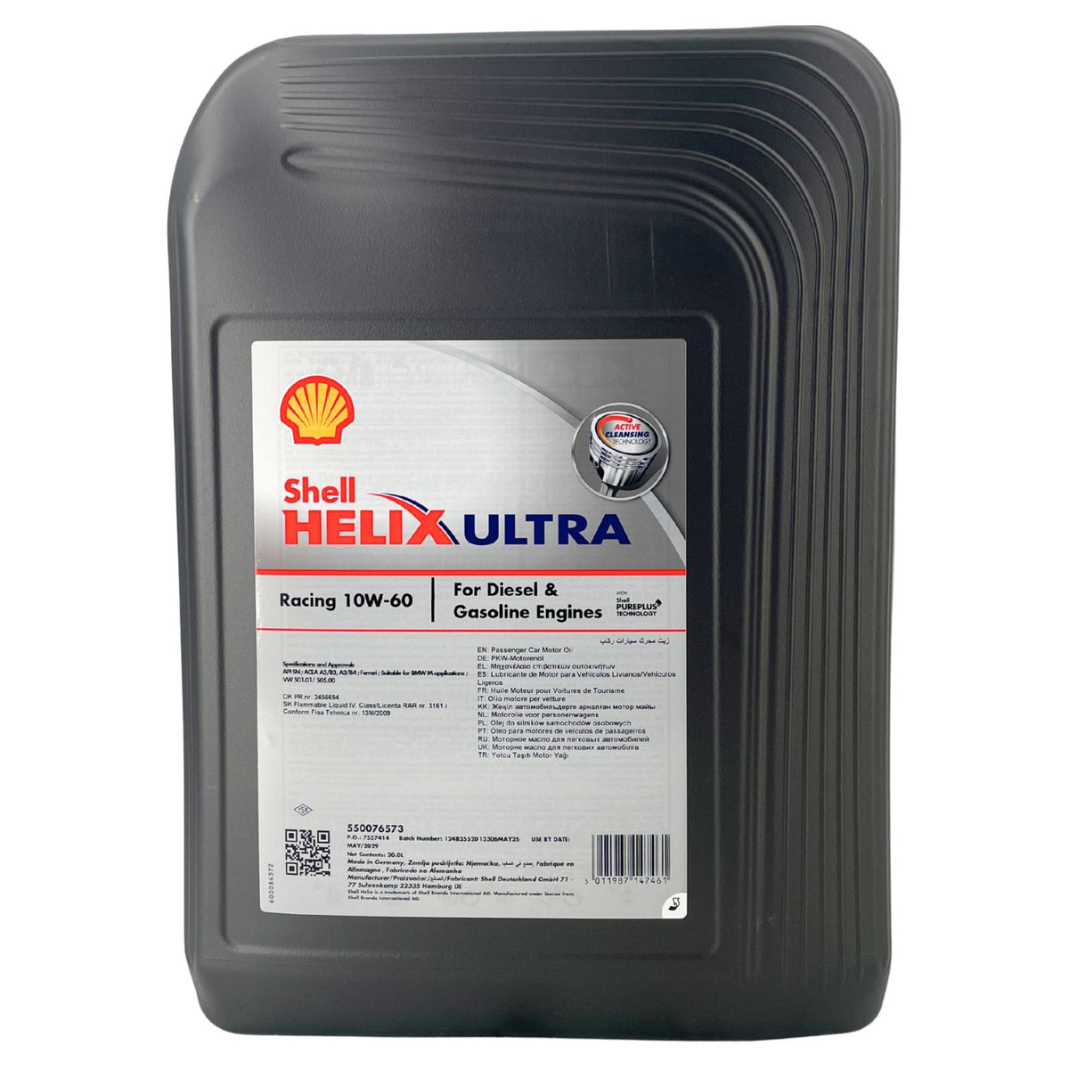 Shell Helix Ultra Racing 10W60 – 20 litri
