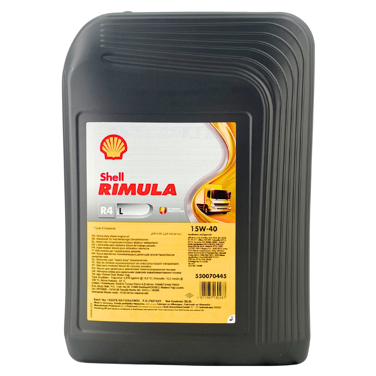 Shell Rimula R4 L 15W40 – 20 litri