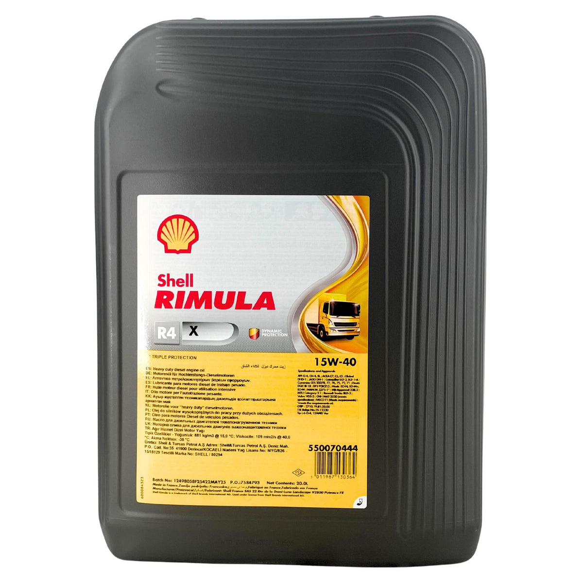 Shell Rimula R4 X 15W40 – 20 litri