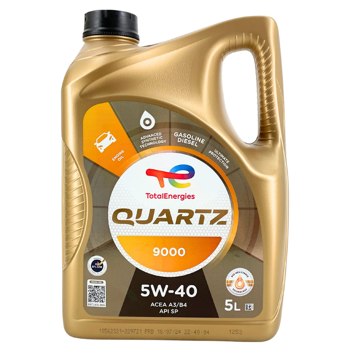 Total Quartz 9000 5W40 – 5 litri