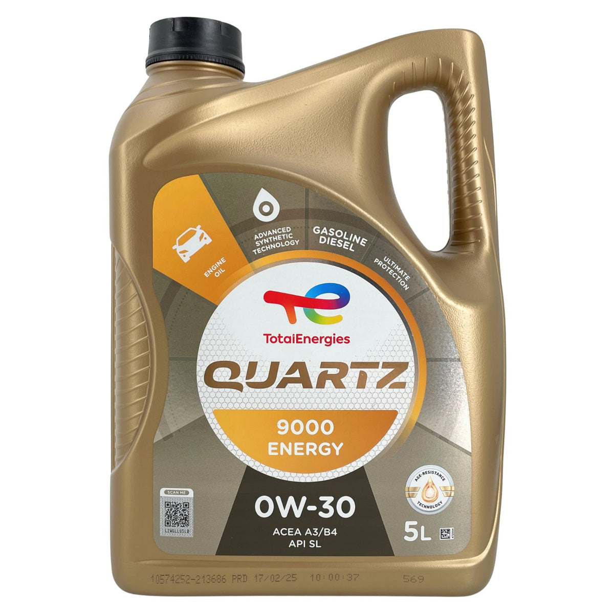 Total Quartz 9000 Energy 0W30 – 5 litri