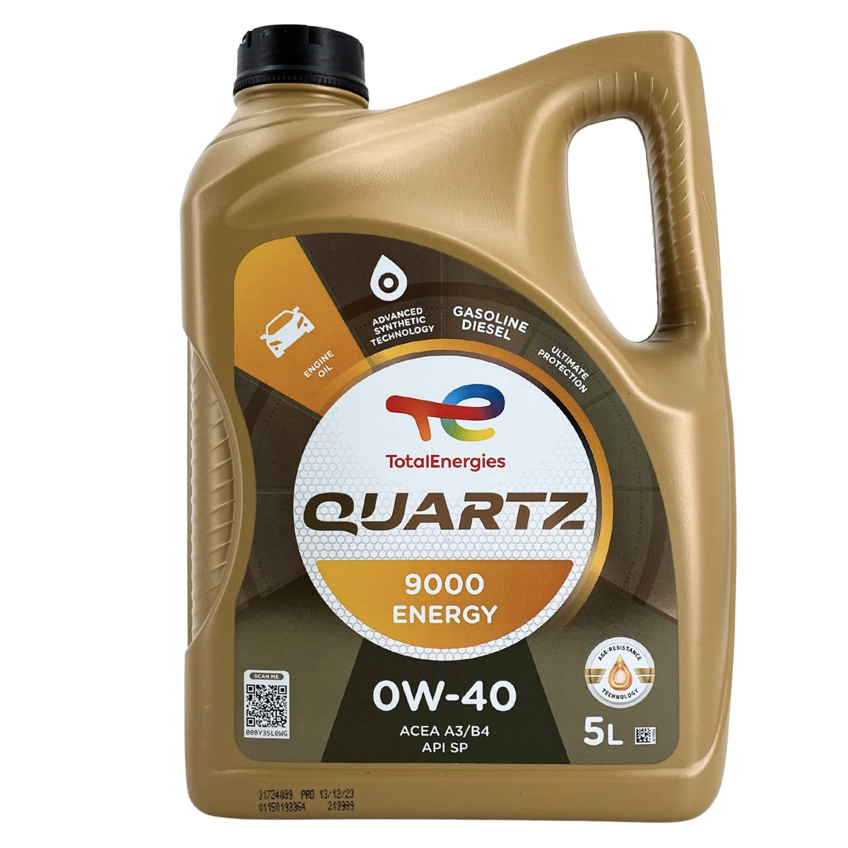 Total Quartz 9000 Energy 0W40 – 5 litri