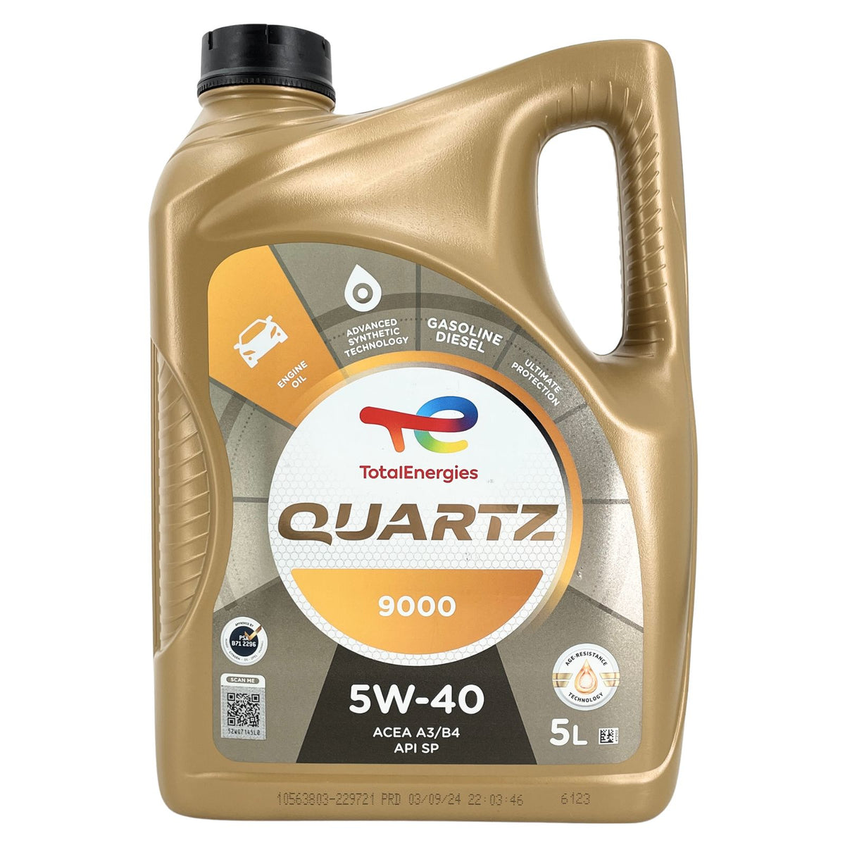 Total Quartz 9000 Energy 5W40 – 5 litri