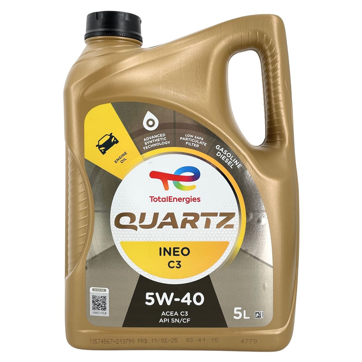 Total Quartz Ineo C3 5W40 – 5 litri
