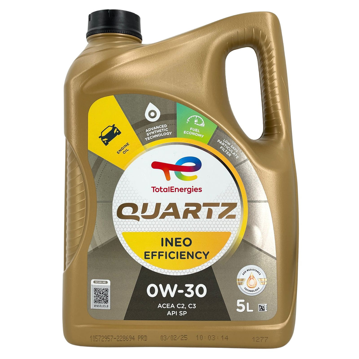 Total Quartz Ineo Efficiency 0W30 – 5 litri