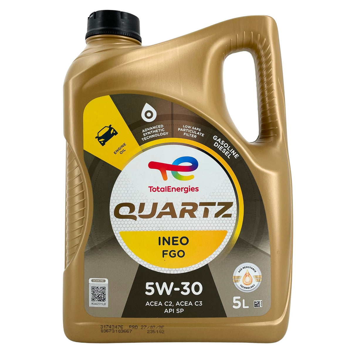 Total Quartz Ineo FGO 5W30 – 5 litri