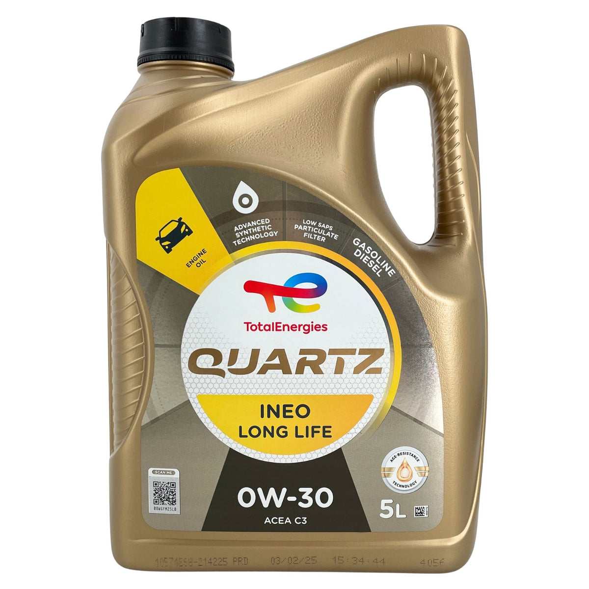 Total Quartz Ineo Long Life 0W30 – 5 litri