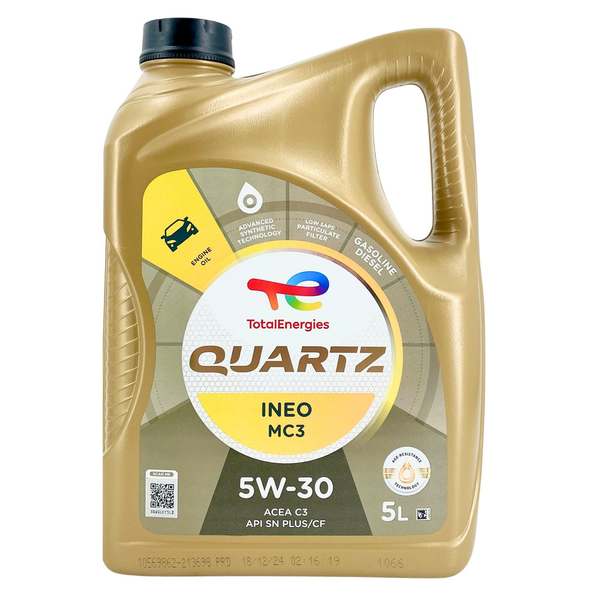 Total Quartz Ineo MC3 5W30 – 5 litri